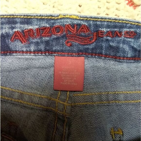 Arizona Jeans Destroyed Stretch Skinny Den… - Picture 5 of 5